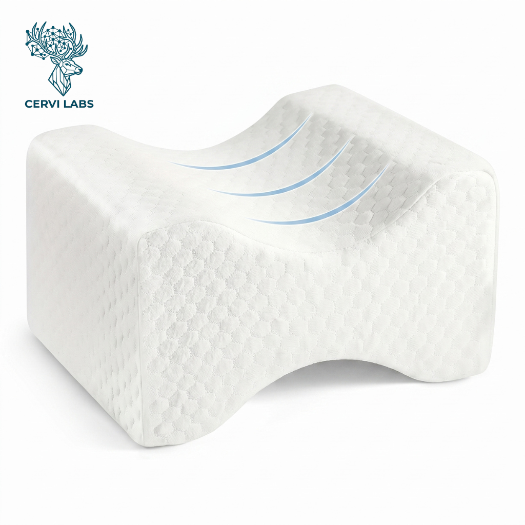 CerviLabs Knee Pillow  — Wake Up Without the Aches