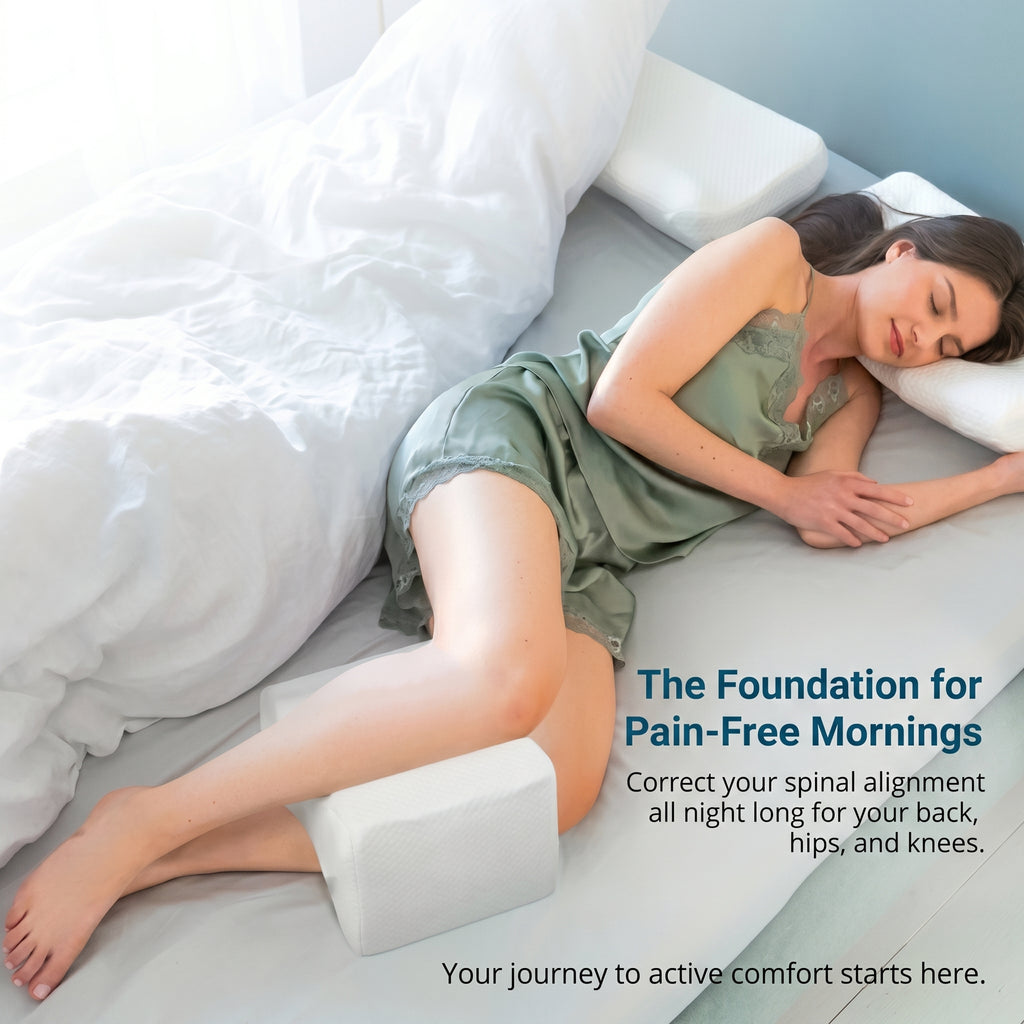 CerviLabs Knee Pillow  — Wake Up Without the Aches