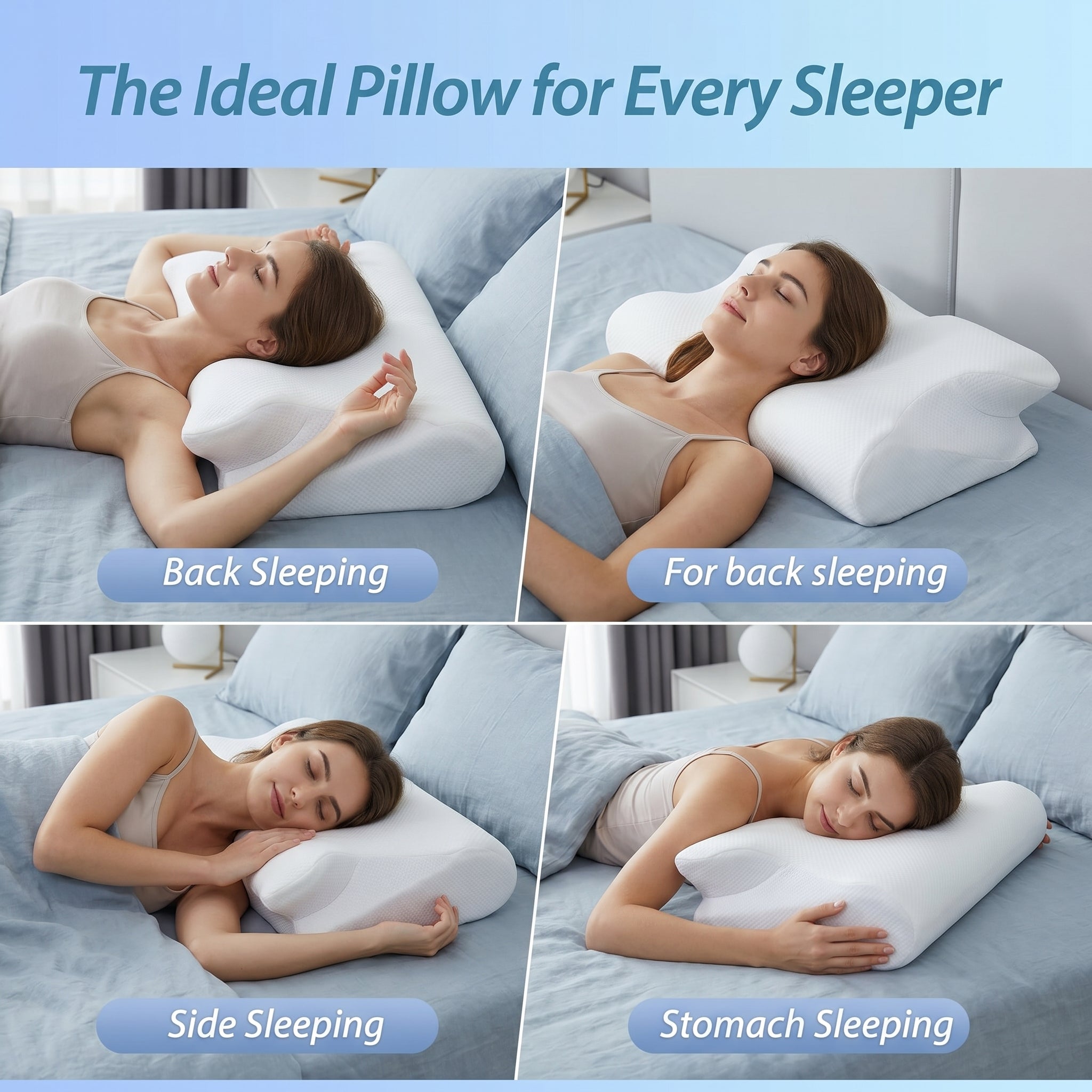 CerviLabs Cervical Orthopedic Pillow — Wake Up Without Neck Pain