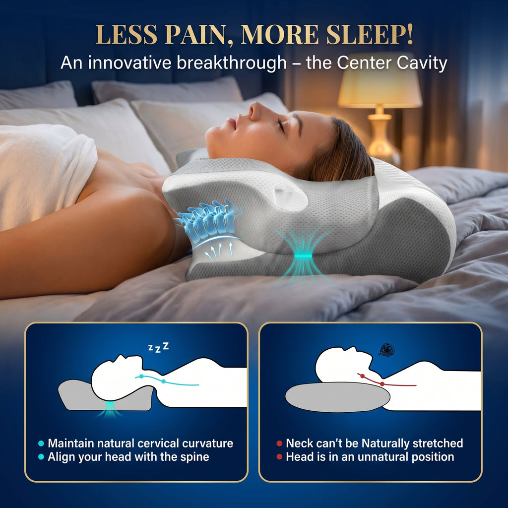 CerviLabs Cervical Orthopedic Pillow — Wake Up Without Neck Pain